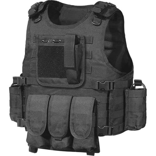 Military Tactical Vest Hunting Vest Molle Airsoft Vest Outdoor CS Game Assault Fishing Swat Protective Police Bulletproof Vest