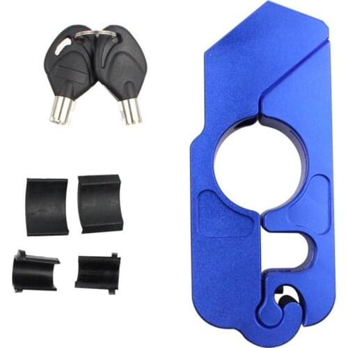 Motorcycle Grip Lock Anti-Theft Handlebar Handle Lock For Bicycle Motorbike Scooter Safety Theft Protection Bike Accessories
