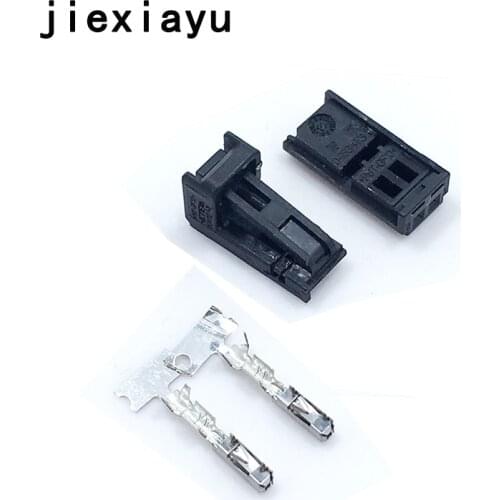 10pcs/Lot 2 pin Automotive wire connection plug for Car door lamp connector License Plate lights 4B0 971 832 4B0971832