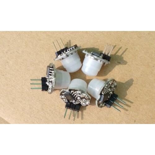 Free Shipping 2PC 0-1M PM-2 miniature human body sensor PIR Infrared Module pyroelectric infrared sensor probe