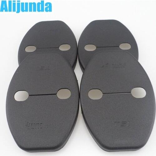 4pcs/set Door Lock Buckle Cover for Audi A4L Q5 Q7 Q3 for Volkswagen Vw Sagitar MAGOTAN GOLF for Skoda Fabia Superb Rapid