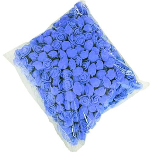 500Pcs PE Foam Roses Head DIY Bear Doll modelling polystyrene styrofoam foam bear Wedding Artificial Flower Gift Foam teddy bear