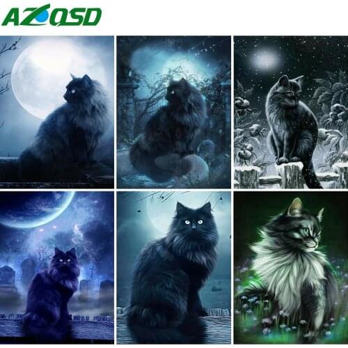 AZQSD Diamond Painting Full Square Squirrel Embroidery Animal Mosaic Picture Of Rhinestones Home Decor Wall Art Gift