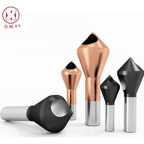 HSS CO M35 Countersink Deburring Drill Bit Metal Taper High speed Steel Hole Saw Cutter Chamfering Power Drills Tool