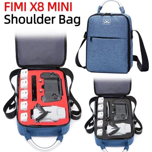 FIMI X8 mini Shoulder Bag Protector Handbag Drone Battery Controller Storage Case Carrying Box For FIMI X8 mini Accessories
