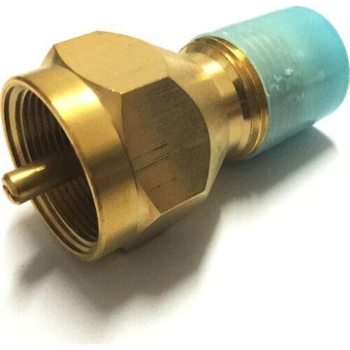 Gas tank filling valve Gas cylinder adapter Outdoor gas tank refilling joint American standard