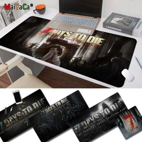 MaiYaCa Hot Sales 7 Days To Die Laptop Computer Mousepad Free Shipping Large Mouse Pad Keyboards Mat