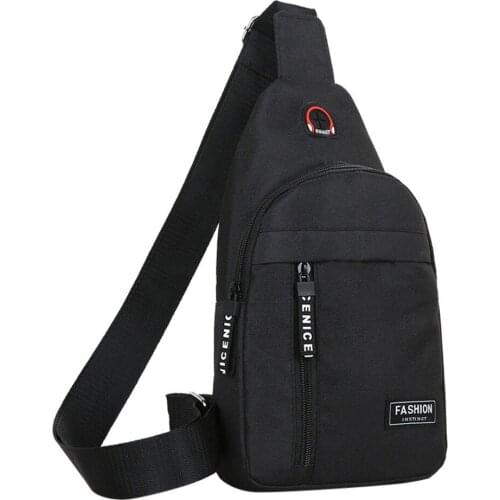 Men Fashion Casual Chest Bag Wild Messenger Bag Handbag Single Should Bags Man Bag Sports outdoor diagonal pockets