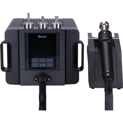 Quick TR1300A Intelligent Hot Air Soldering Station BGA Welding Station Desoldering Station 1300W LCD Display