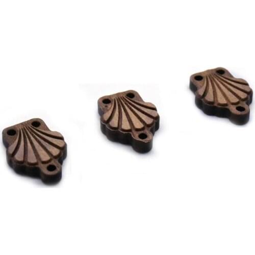 Shell cross Christ Jesus Three-hole Rosary DIY Religious Jewelry Accessories