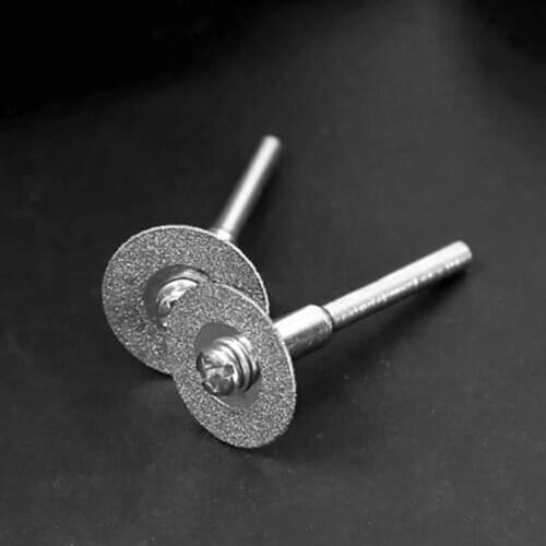 Wheel Grinding Discs Die Grinder Cutting Tool DIY Cutter Craft Set Kit 10Pcs Diamond Rotary