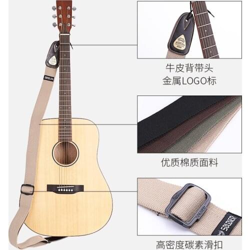 Advanced Guns N' Roses SLASH Classical Style Leather Guitar Strap For Acoustic Electric Guitar Bass