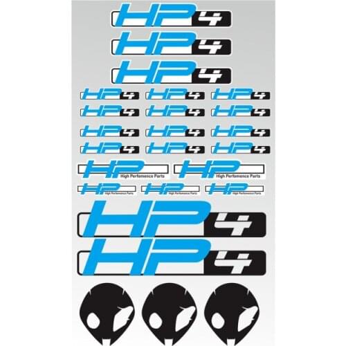 High Quality Motorcycle For BMW HP4 hp4 With LOGO Reflective Sticker Body Waterproof Body Fuel Tank Tail Box Decals Stickers Kit