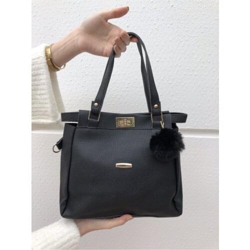Womens Black Shoulder Bag