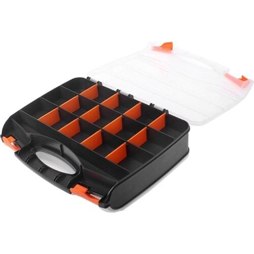 1Pc Portable Carry Tools Storage Case Spanner Screw Parts Hardware Organizer Box