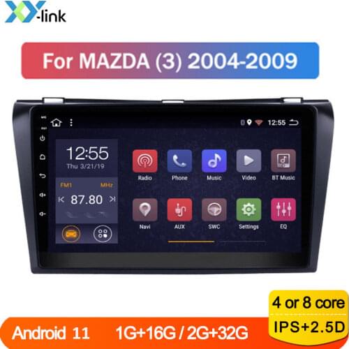 Android 8.1 9 INCH touchscreen Car Radio Audio Multimedia video Player For Mazda 3 2004-2009 GPS navigation system stereo 2 din