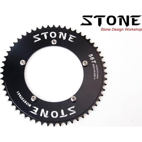 STONE Fixie Bike Chain Wheel Chainwheel Crankset BCD 144mm 42T - 60T CNC Made