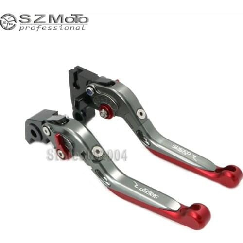 For TRIUMPH SPEED TRIPLE R 2016-2018 Aluminum Motorcycle Accessories Folding Extendable Adjustable Brakes Clutch Levers