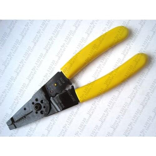 Wire stripper cable cutter crimping combined plier Multi-functional Terminal Tool