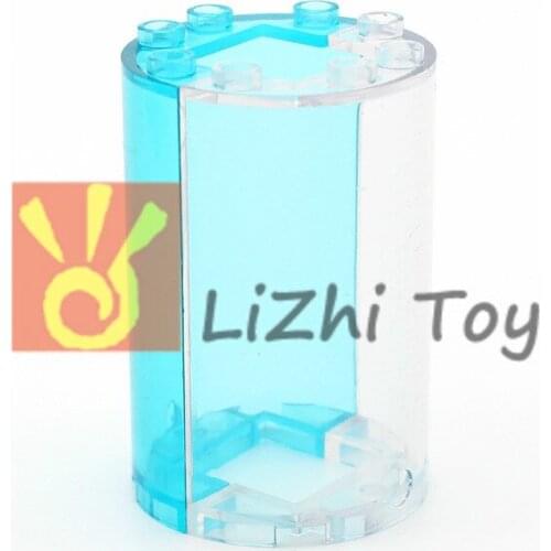 Moc 85941 Cylinder Half 2x4x5 with 1x2 Cutout Building Bricks Block Compatible All Brands Assembles Particles Street View