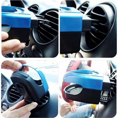 Hot 1PC Car Air Outlet Water Cup Holder Beverage Holder Tea Cup Holder Ashtray Bottle Can Bracket Mount Clip Hook Auto Interior