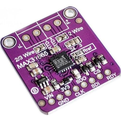 Free Shipping 2pcs MAX31865 RTD platinum resistance temperature detector module PT100 to PT1000