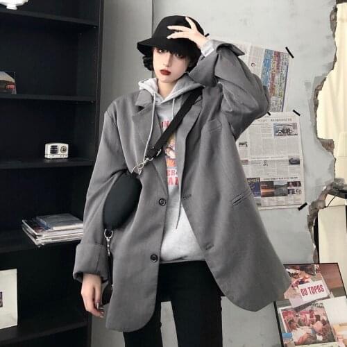 Nanshiyser Women's Long Blazers