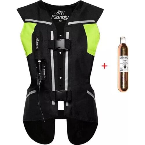 NEW Motorcycle Air-bag Vest Moto Racing Professional Advanced Air Bag system motocross protective airbag with Gas cylinder