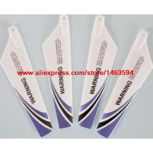 Wholesale Syma S107 S107C RC Helicopter Spare Parts Black main rotor blade Free Shipping