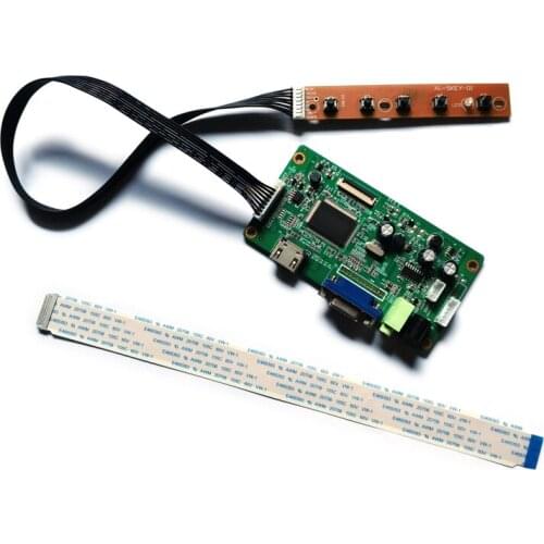 Fit LP140WH8/LP140WHU matrix 30 Pin LED/LCD VGA eDP 1366*768 monitor controller drive board DIY kit