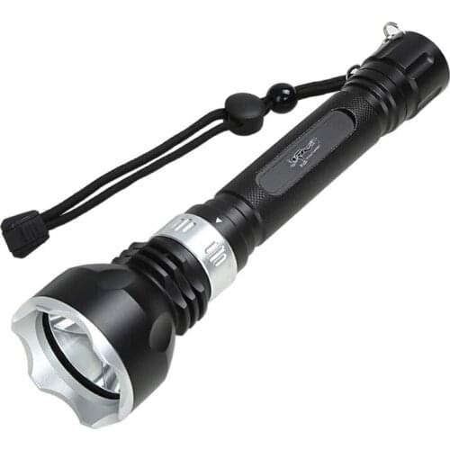 Lotus Head Professional Diving Flashlight CREE XML T6 Portable Scuba Dive Torch Underwater 200M IPX8 Waterproof 18650 Flashlight