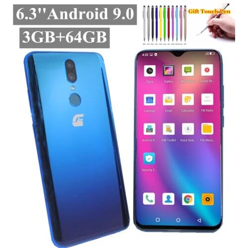 New Sales 4G LTE P1 Smartphone 5.85 Inch Dual SIM Cards 3GB+16GB Android 8.1 MTK6739 8.0MP with Silicone Case