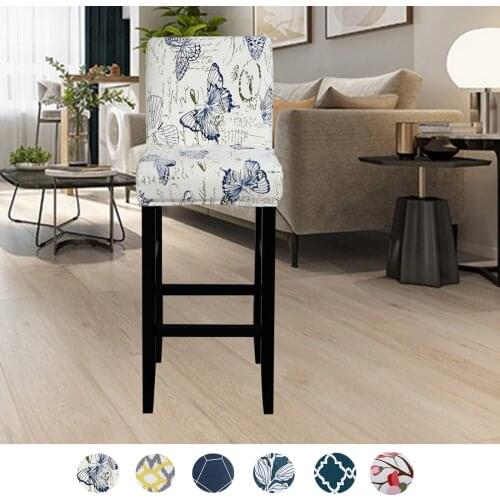 Modern Printed Soft Chair Cover Universal Removable Protector Stretchable