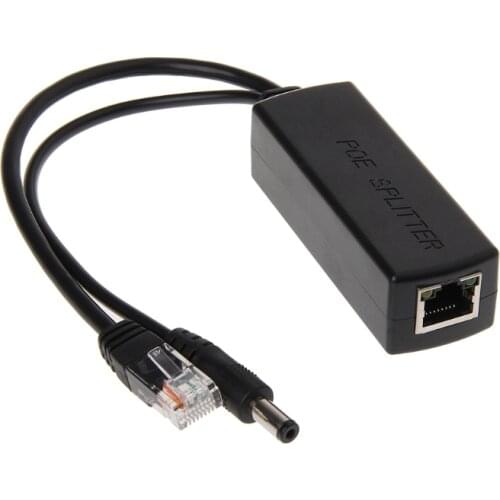 10/100M IEEE802.3at/af Power Over Ethernet PoE Splitter Adapter For IP Camera