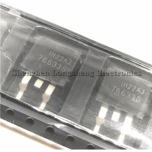 10PCS/LOT HUF76633S3S 76633S TO-263 100V 39A Car computer board vulnerable chip