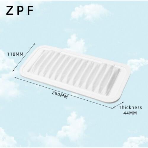 Free Shipment C2610 Factory Outlet 17801-0J020 Non-Woven Car Air Filter A33582 for DAIHATSU Boon Sirion 260*117*46mm C2612