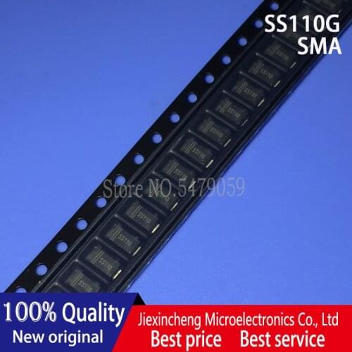 50PCS ES2J SS110G SS110 SS26 RS2A SMA(DO-214AC) New original