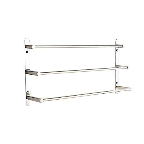 60cm Length 304 Stainless Steel Towel Ladder Modern Towel Rack / Towel Bars Bathroom Towel Rack 3 Layers Wall Mount Victor 22