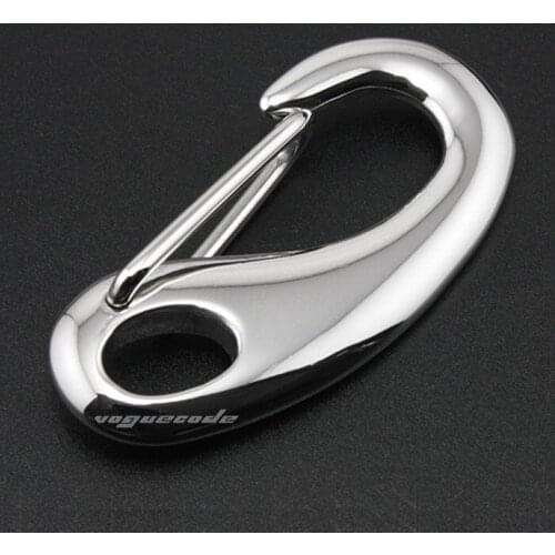 316L Stainless Steel Keychain Accessories Clasp 3P002_#OnePiece