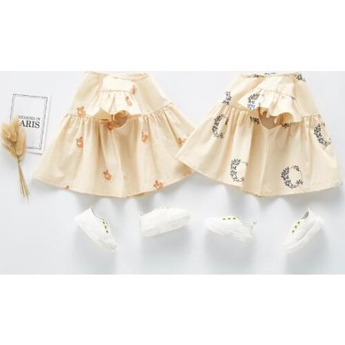 Angoubebe 202H03 Lovely Summer Infant Baby Girl Ruffle Floral Dress Sundress Briefs Outfits Clothes Set