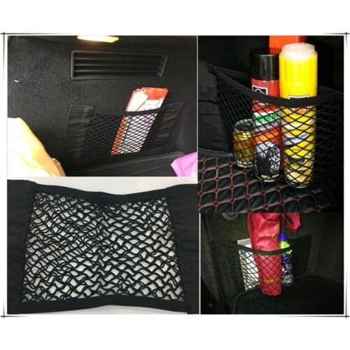 Car Styling Trunk Nylon Rope Net Luggage Net with Backing For Peugeot 2008 3008 4007 4008 5008 508 RXH SW Partner Accessories