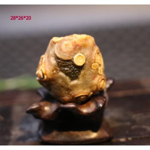 Big Treasure Talisman Energy Chinese Desert Alashan Gobi Agate Heaven Eye Bead Cool Style Display Timestown UPS210421A1