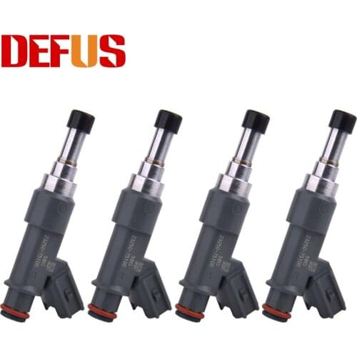 DEFUS 4PCS OEM 23250-75100 Original Fuel Injector Injection Nozzle For To yota Prado TRJ120 2016 23209-75100 Bico 23250-79155