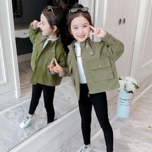 Baby Foreign Style Girls Jackets Coats Jacket Boys and Girls 2021 Spring and Autumn Clothes Baby Casual Jacket Kids Jacket