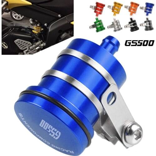 For SUZUKI GS 500 GS500 1989-2008 2003 2004 2005 2006 2007 Aluminum Motorcycle Rear Brake Fluid Reservoir Clutch Tank Oil Cup