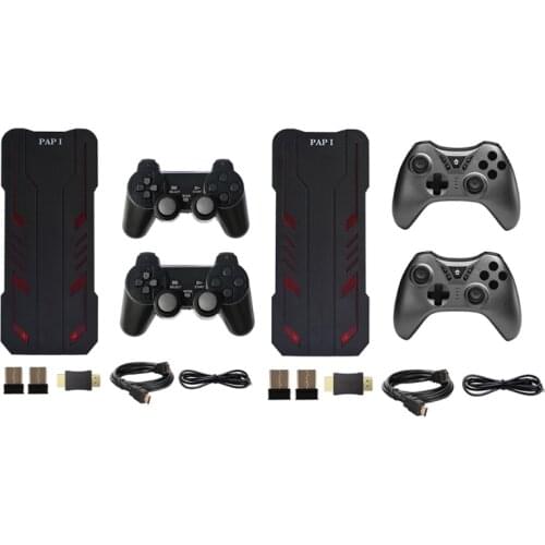 C1FB Plug & Play Mini Retro Game Console, Portable Game Stick, 64GB 5200 Built-in Games, 2 x Wireless Controllers 1280 x 720P