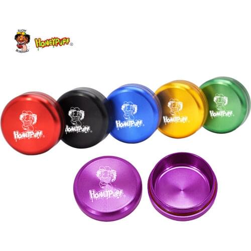 TOPPUFF Mini Aluminum Storage Stash Jar Herb Containers 35ML Airtight Metal Stash Jar Herb Storage Container Tobacco Case