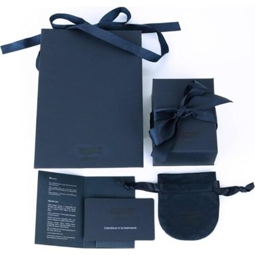Original 1:1 monaco jewelry set gift box gift for family and friends, exquisite fashion and generous women