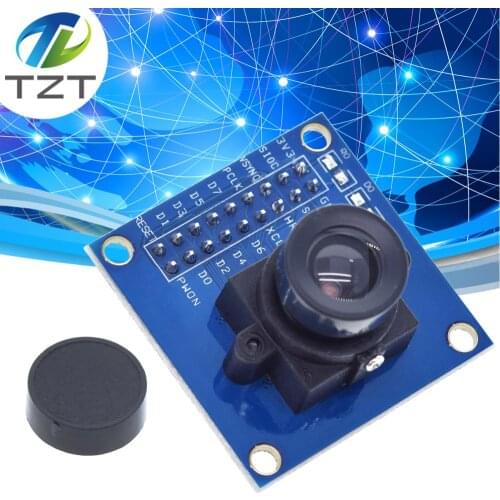 OV7670 camera module OV7670 module Supports VGA CIF auto exposure control display active size 640X480 For Arduino