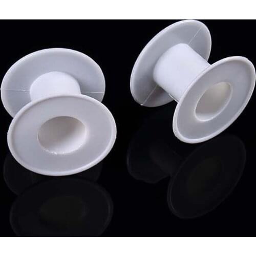 2pcs 64x45mm Plastic Reels wheel Bobbins Spools Empty Bobbin wire winding roller For Home all kinds of lace rope ribbons